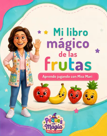 Portada de Mi libro mágico de las frutas